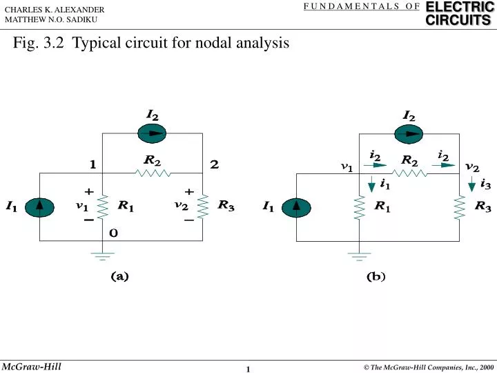 fig 3 2 typical circuit for nodal analysis
