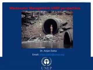 Wastewater Management: UNEP perspectives