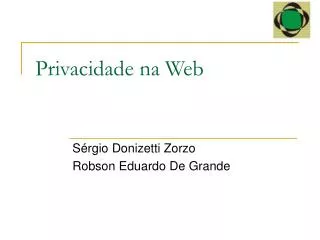 privacidade na web