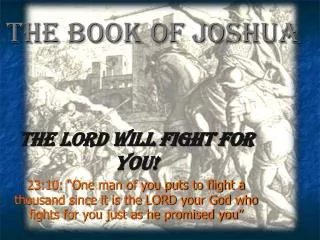 The Book of Joshua