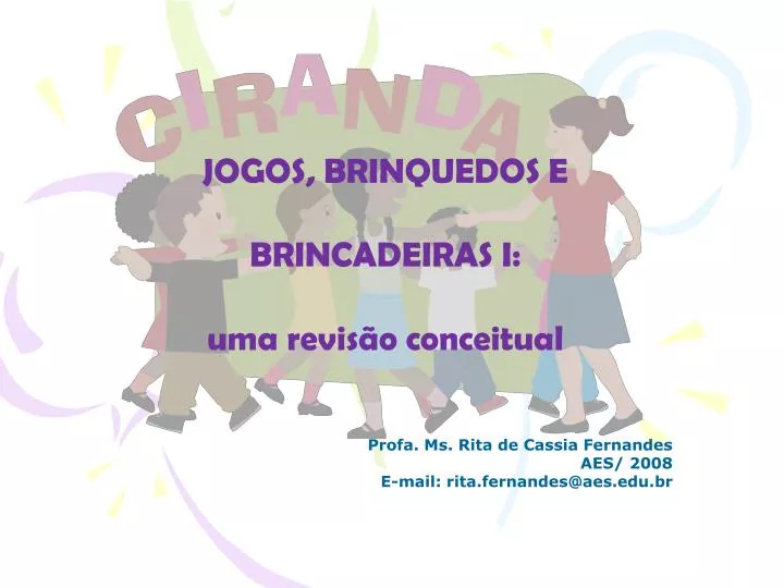 jogos brinquedos e brincadeiras i uma revis o conceitual