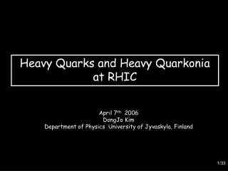 Heavy Quarks and Heavy Quarkonia at RHIC