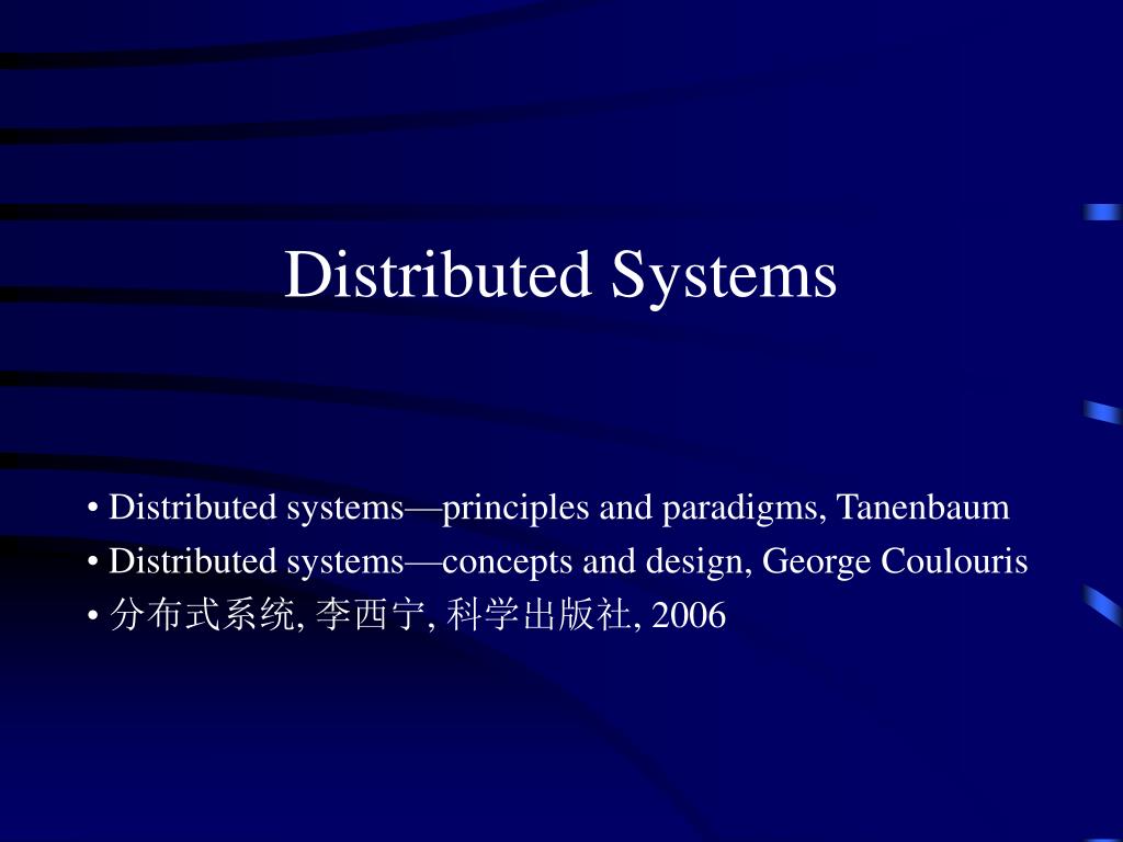 PPT - Distributed Systems PowerPoint Presentation, free download - ID ...