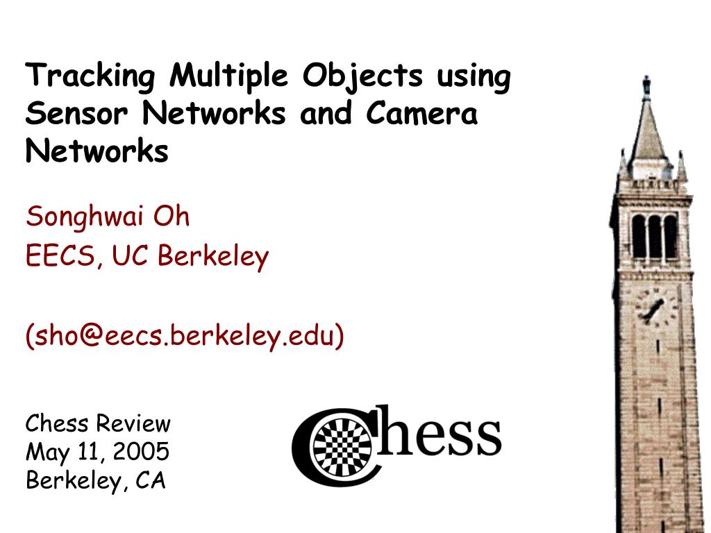 PPT - Tracking Multiple Objects using Sensor Networks and Camera ...
