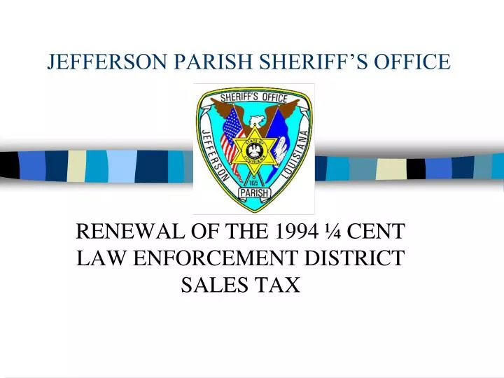 jefferson parish sheriff s office