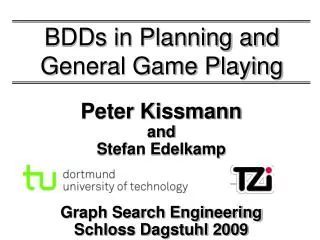 BDDs in Planning and General Game Playing