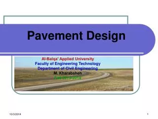 Pavement Design