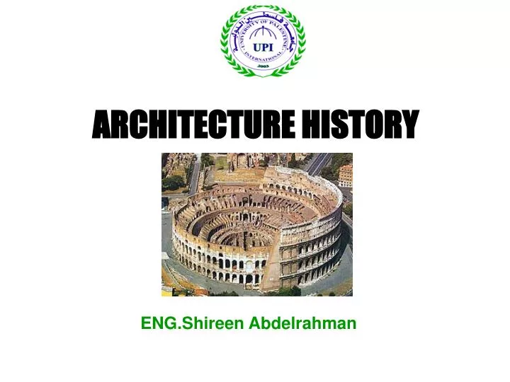architecture history