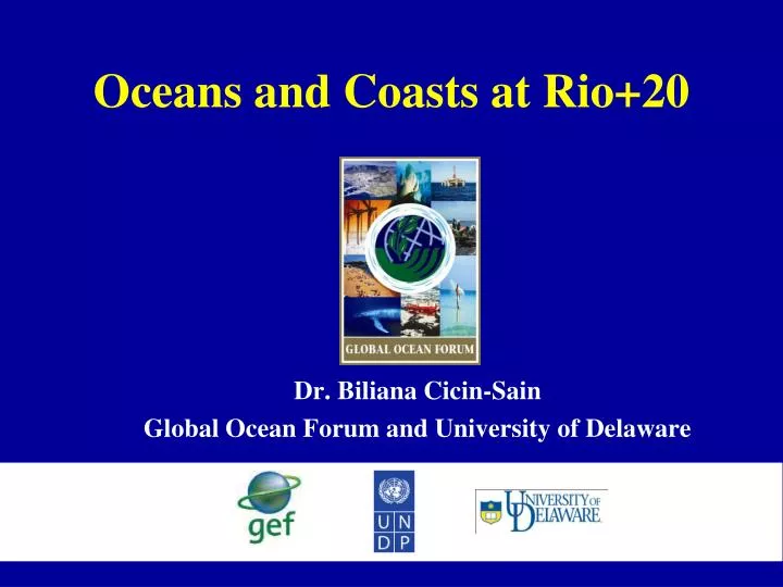 oceans and coasts at rio 20