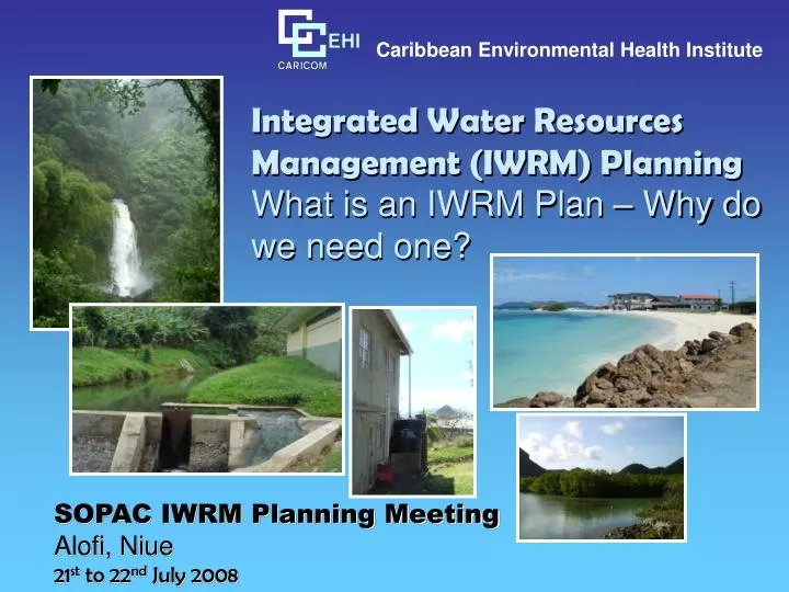 integrated water resources management iwrm planning what is an iwrm plan why do we need one