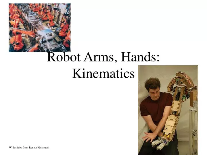 robot arms hands kinematics