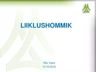 liiklushommik