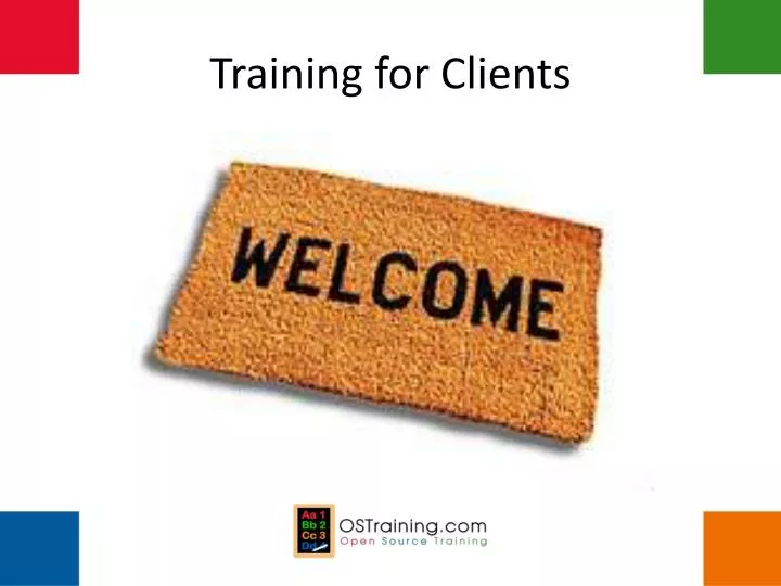 training for clients
