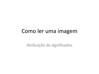como ler uma imagem