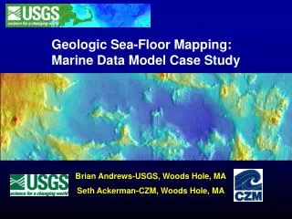 Geologic Sea-Floor Mapping: Marine Data Model Case Study