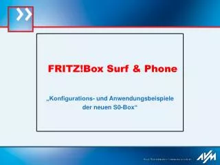 fritz box surf phone