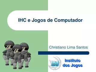 ihc e jogos de computador
