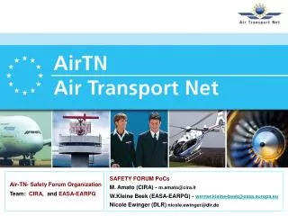 Air-TN- Safety Forum Organization Team: CIRA , and EASA-EARPG