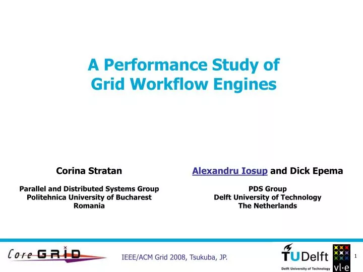 a performance study of grid workflow engines