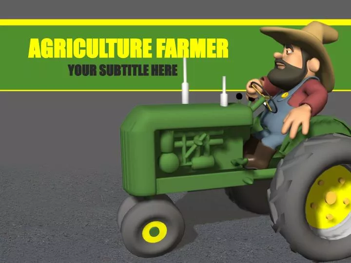 agriculture farmer