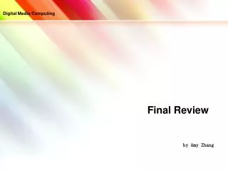 Final Review