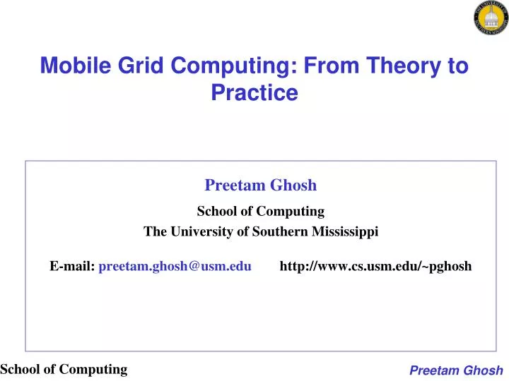 mobile grid computing from theory to practice