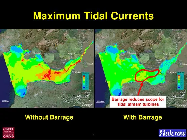 maximum tidal currents