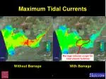 Maximum Tidal Currents - slide 1