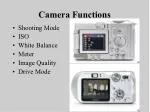 PPT - Basic Camera Functions PowerPoint Presentation, free download ...