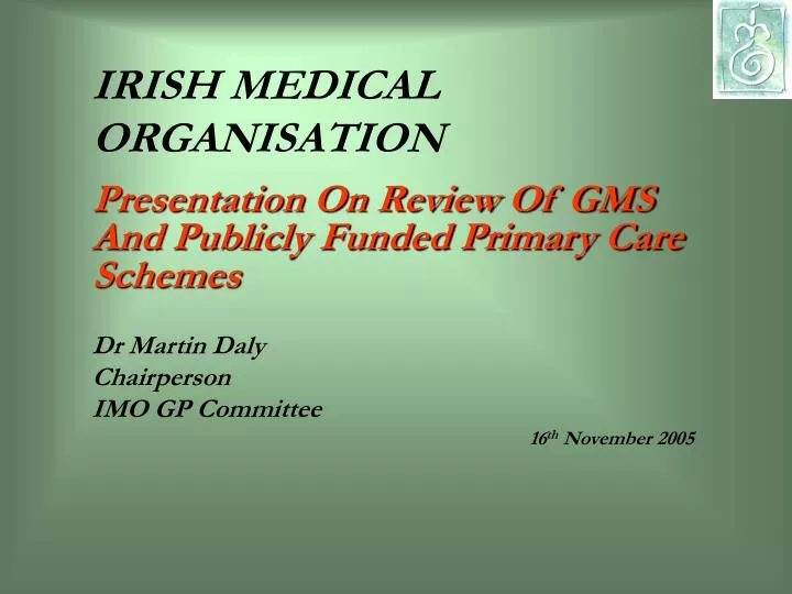 irish medical organisation