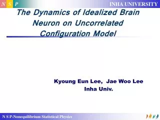 The Dynamics of Idealized Brain Neuron on Uncorrelated Configuration Model
