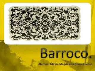 barroco