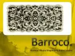 Barroco. - slide 1