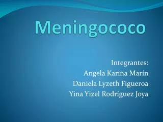 meningococo