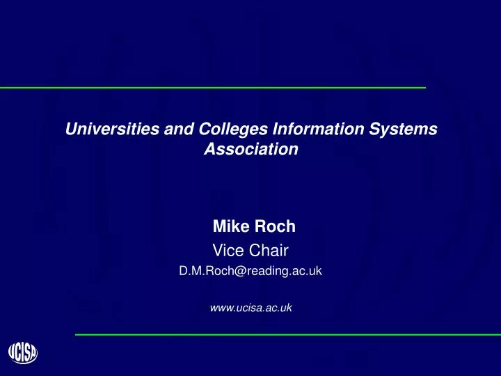 universities and colleges information systems association