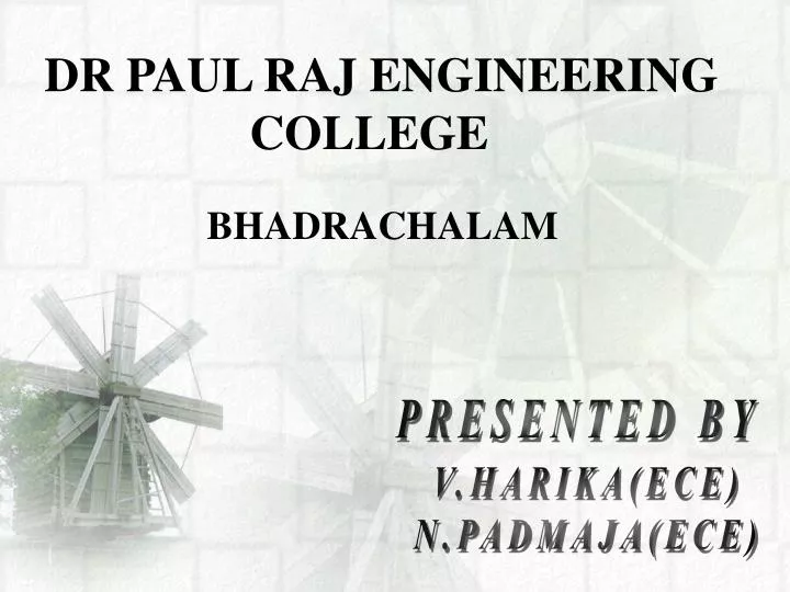dr paul raj engineering college