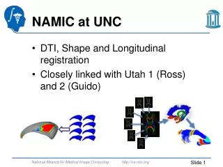 NAMIC at UNC