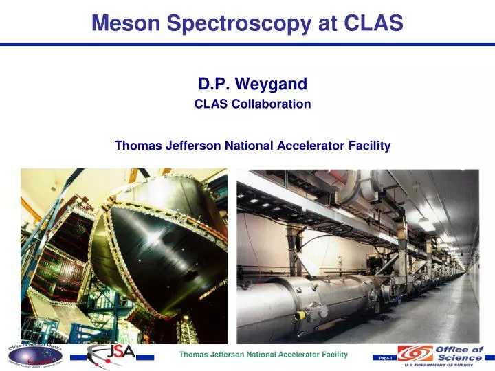 meson spectroscopy at clas