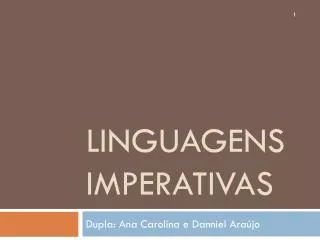 linguagens imperativas