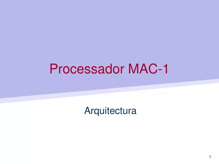 processador mac 1