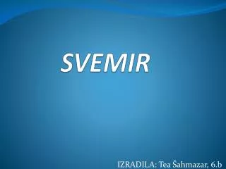 svemir