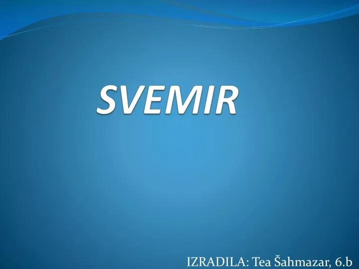 svemir