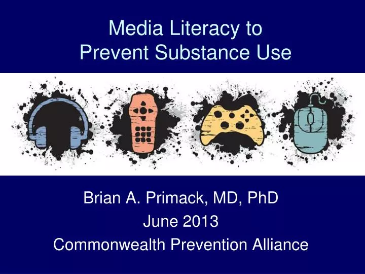 media literacy to prevent substance use