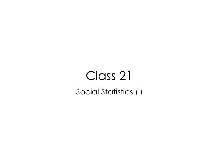 class 21