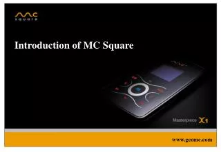 Introduction of MC Square