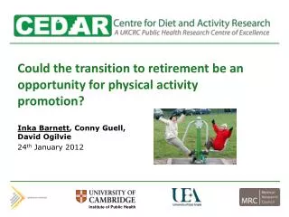 Could the transition to retirement be an opportunity for physical activity promotion?