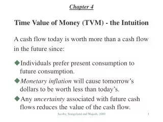 Time Value of Money (TVM) - the Intuition