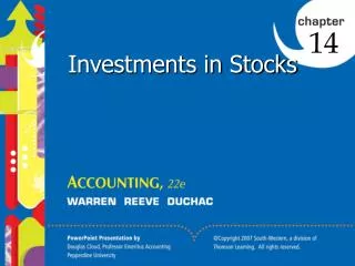 Investments in Stocks