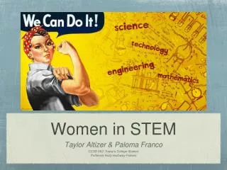 Women in STEM