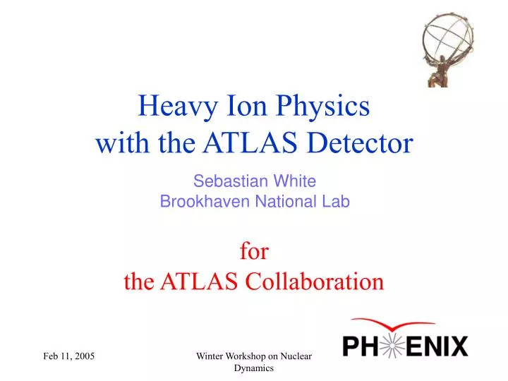 heavy ion physics with the atlas detector for the atlas collaboration